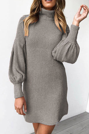 Momentlover Fashion Street Solid Patchwork O Neck Princess Dresses(4 Colors)