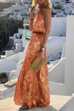 Momentlover Elegant Vacation Backless Without Belt Halter A Line Dresses