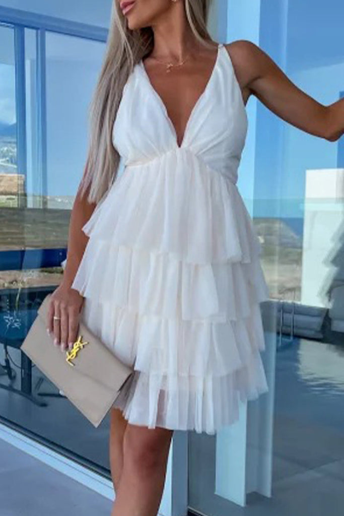Momentlover Sexy Sweet Celebrities Solid Backless V Neck Evening Dress Dresses