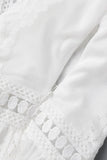 Momentlover Sweet Elegant Solid Hollowed Out Princess Dresses