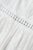 Momentlover Sweet Elegant Solid Hollowed Out Princess Dresses