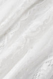 Momentlover Sweet Elegant Solid Hollowed Out Princess Dresses