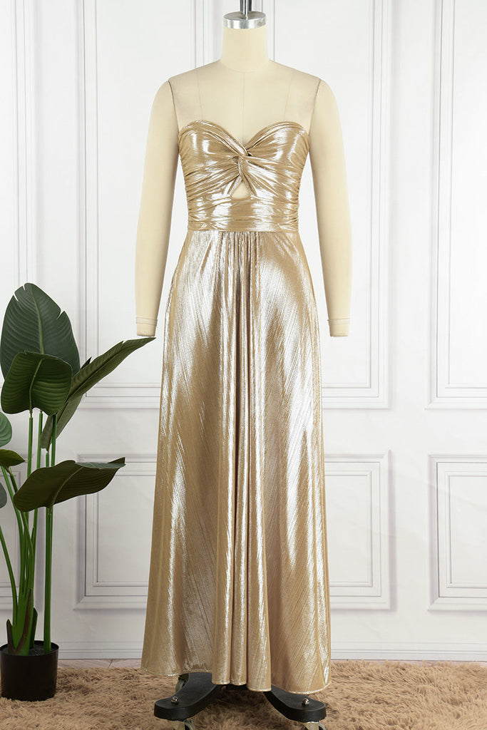 Momentlover Fashion Solid Hollowed Out Strapless Cake Skirt Dresses(7 Colors)