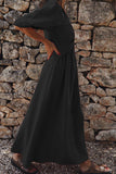 Momentlover Casual Simplicity Solid Solid Color V Neck Short Sleeve Dress Dresses