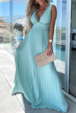Momentlover Celebrities Elegant Solid Lace V Neck Waist Skirt Dresses
