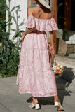 Momentlover Sweet Elegant Solid Lace Off the Shoulder A Line Dresses