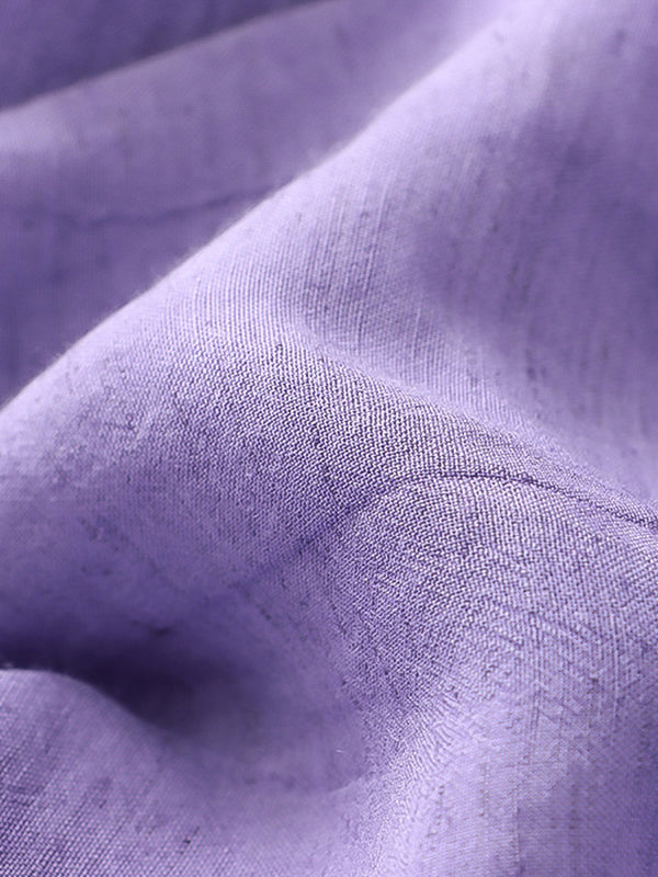 Momentlover Solid Color Pleated Sleeveless Loose Round-Neck Midi Dresses