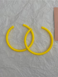 Original Simple Casual Solid Color Geometric Earrings