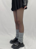 momentlover Casual Solid Color Leg Warmers Accessories