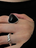 Momentlover Heart Shape Adjustable Rings Accessories