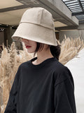 Momentlover Leisure Solid Sun-Protection Dome Hat