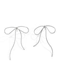 Bowknot Geometric Drop Earrings