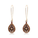 Drops Bohemian Fashion Silver Earrings