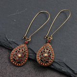 Drops Bohemian Fashion Silver Earrings