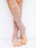 momentlover Sun Protection Mesh Solid Color Sleevelet