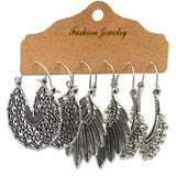 Creative punk U-shaped earrings