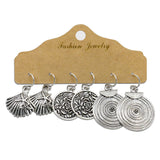 Vintage geometric earrings Fashion long earrings