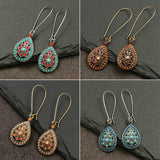 Drops Bohemian Fashion Silver Earrings