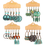 Fashion irregular tassel earrings