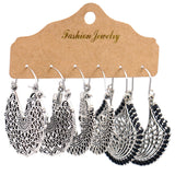 Creative punk U-shaped earrings