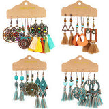 Creative punk U-shaped earrings