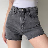 themeisles - 90s Cowboy Denim Shorts