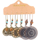 Vintage geometric earrings Fashion long earrings