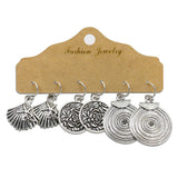 Fashion owl wing earrings