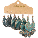 Irregular geometric earrings