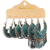 Irregular geometric earrings