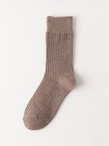 momentlover Casual Simple 10 Colors Socks