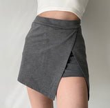 themeisles - Culottes Slit Skirt