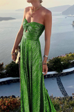 Momentlover Fashion Solid Hollowed Out Strapless Cake Skirt Dresses(7 Colors)