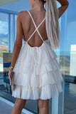 Momentlover Sexy Sweet Celebrities Solid Backless V Neck Evening Dress Dresses