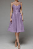 Momentlover Sexy Formal Solid V Neck Sling Dress Dresses