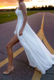 Momentlover Elegant Solid Patchwork O Neck Evening Dress Dresses