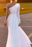 Momentlover Elegant Solid Patchwork O Neck Evening Dress Dresses