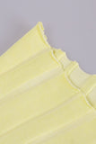 Momentlover Sexy Solid Frenulum Halter Sleeveless Dress Dresses(5 Colors)