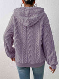 Momentlover Drawstring Long Sleeve Hoodie