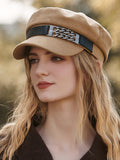 Momentlover Artistic Retro Vinage Chains Beret Hats&Caps