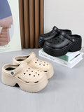 Momentlover Hollow Slippers Platform Shoes Sandals Crocs