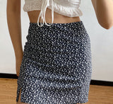 themeisles - Eloise Floral Split Skirt