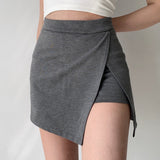 themeisles - Culottes Slit Skirt