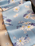 Momentlover Vintage Silk Imitation Printed Scarf