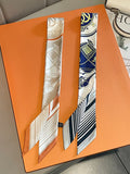 Momentlover Striped Printed Scarfs&Hats