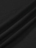 Momentlover Stylish Solid Color One-Shoulder Long Sleeves T-Shirt Top