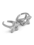 Normcore Adjustable Hollow Star Shape Rings Accessories