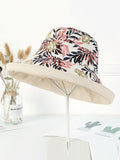 Momentlover Original Solid&Printing Reversible Foldable Sun-Protection Bucket Hat