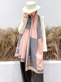 Momentlover Original Warm Letter Print Shawl&Scarf