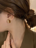 Momentlover Contrast Color Earrings Accessories